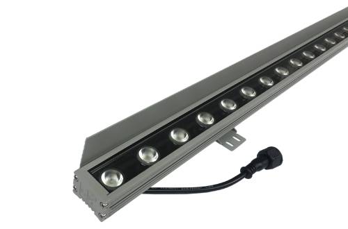 24W DMX Wall Washer RGB W36mm With Shroud