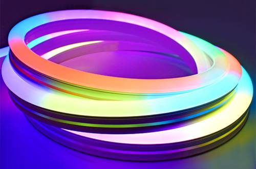 Domed Top Silicone Neon Flex 12 x 25MM RGBW
